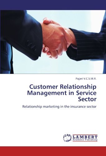 Cover for Pujari V.c.s.m.r. · Customer Relationship Management in Service Sector: Relationship Marketing in the Insurance Sector (Pocketbok) (2011)