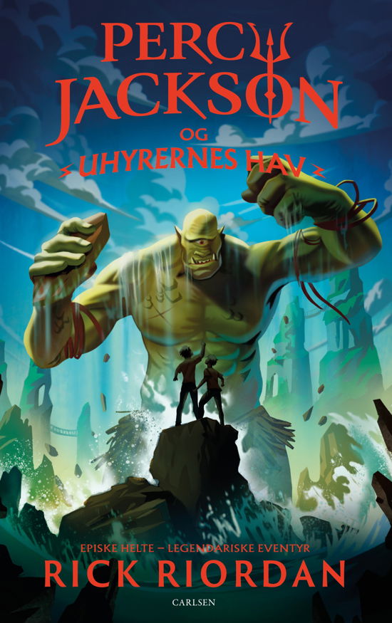 Cover for Rick Riordan · Percy Jackson: Percy Jackson (2) - Percy Jackson og uhyrernes hav (Inbunden Bok) [5:e utgåva] (2023)