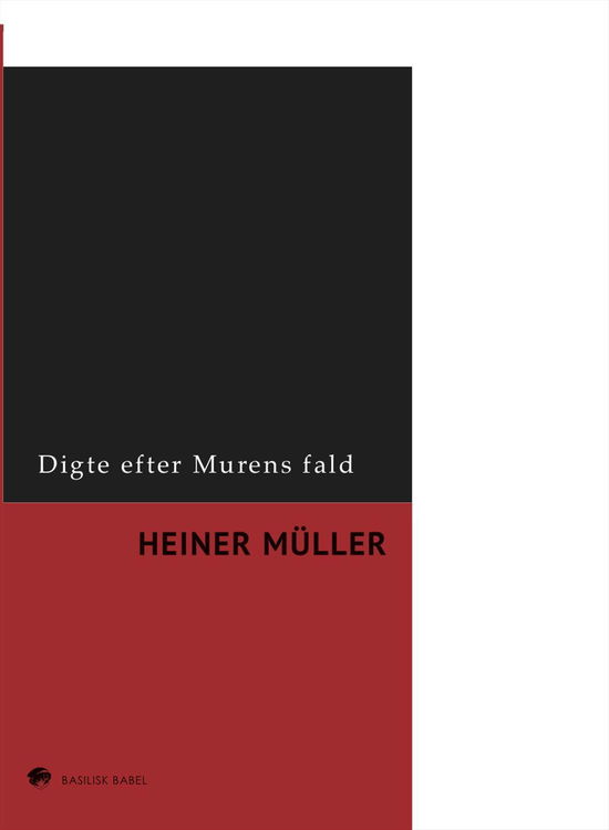 Cover for Heiner Müller · Babel: Digte efter Murens fald (Sewn Spine Book) [1e uitgave] (2016)