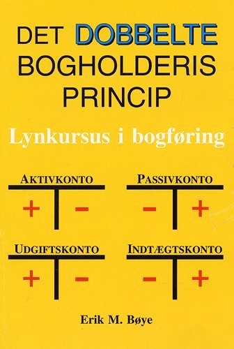 Cover for Erik Møllmann Bøye · Det dobbelte bogholderis princip (Sewn Spine Book) [1th edição] (2005)
