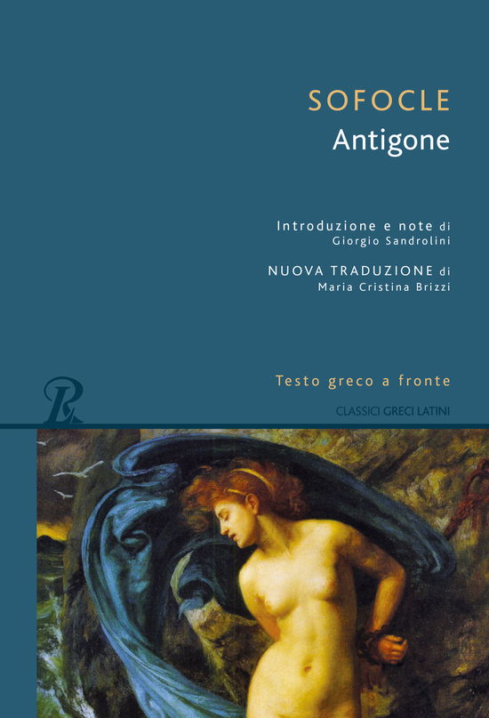 Cover for Sofocle · Antigone. Testo Greco A Fronte (Book)