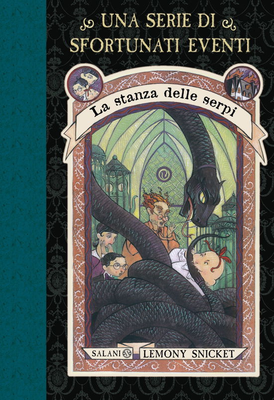 Cover for Lemony Snicket · La Stanza Delle Serpi. Una Serie Di Sfortunati Eventi. Nuova Ediz. #02 (Book)