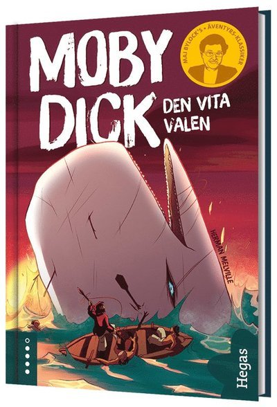 Cover for Herman Melville · Maj Bylocks äventyrs-klassiker: Moby Dick : den vita valen (Indbundet Bog) (2021)