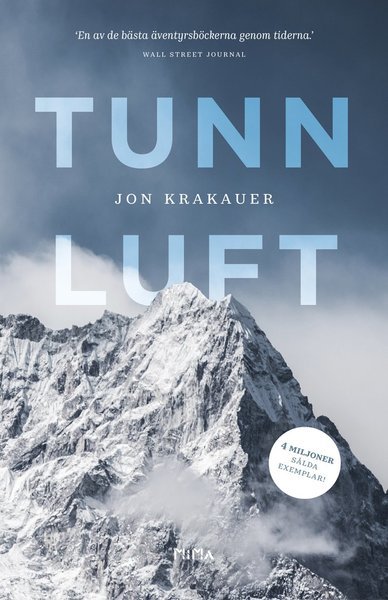 Cover for Jon Krakauer · Tunn luft (Bound Book) (2018)