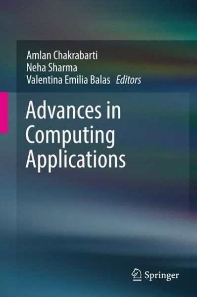 Cover for Advances in Computing Applications (Hardcover Book) [1st ed. 2016 edition] (2017)