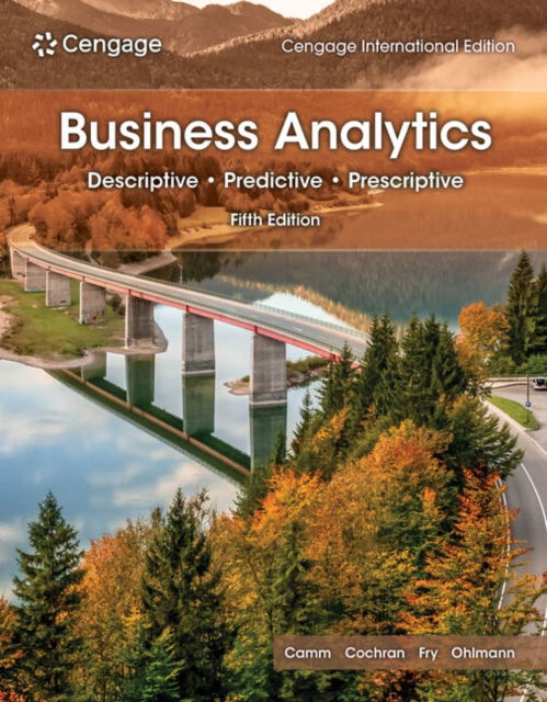 Cover for Fry, Michael (University of Cincinnati) · Business Analytics, Cengage International Edition (Paperback Book) (2024)