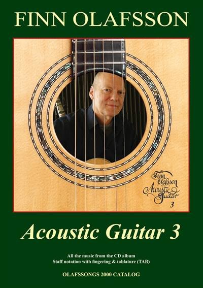 Acoustic guitar 3 - Finn Olafsson - Livres - Olafssongs - 9950054075294 - 2018