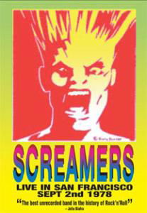 Cover for Screamers · Live in 1978 in San Francisco (DVD) (2004)