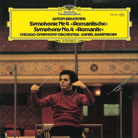 Cover for Daniel Barenboim &amp; Chicago Symphony Orchestra · Anton Bruckner: Symphony No. 4 Romantic (LP) [Limited edition] (2024)