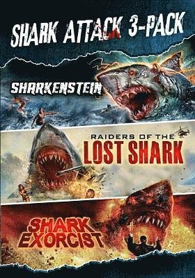 Cover for DVD · Shark Attack 3-pack (DVD) (2019)