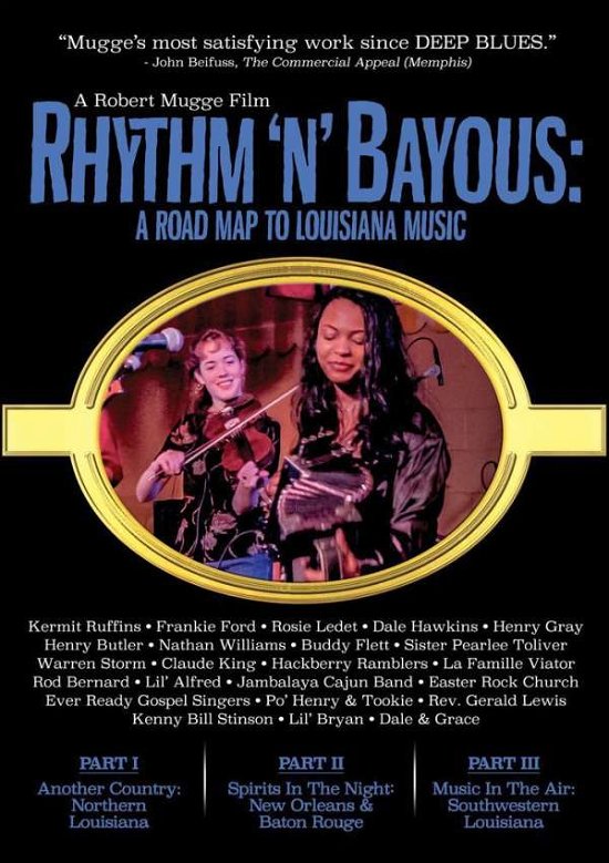 Cover for Rhythm 'n' Bayous: Road Map to Louisiana Music · Rhythm N Bayous (DVD) (2016)