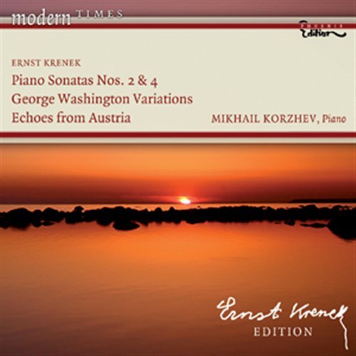 Cover for Krenek / Korzhev · Piano Sonatas Nos. 2 &amp; 4 (CD) (2008)