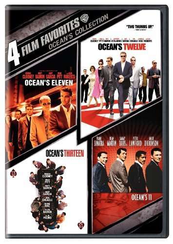 Cover for Ocean's Collection: 4 Film Favorites (DVD) [Widescreen edition] (2009)