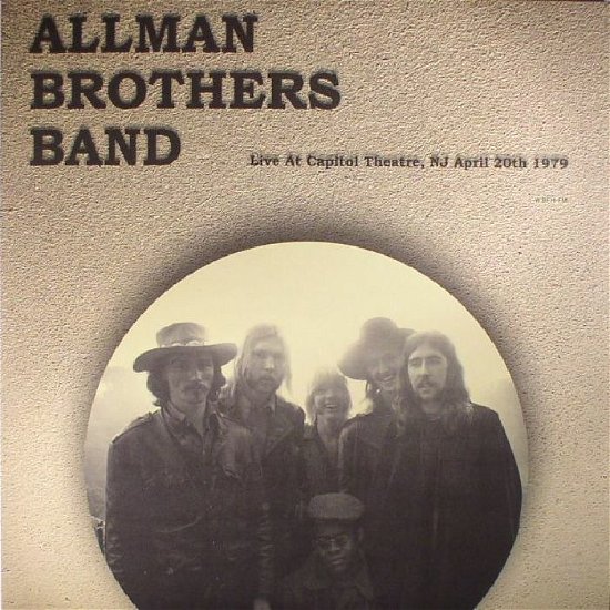 Cover for Allman Brothers Band · Live at Capitol Theatre, Nj (LP) (2017)