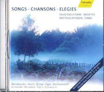 Songs / Chansons / Elegies - Mendelssohn - Music - HANSSLER - 4010276017295 - April 18, 2005