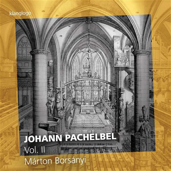 Cover for Marton Borsanyi · Johann Pachelbel, Vol. 2 (CD) (2019)