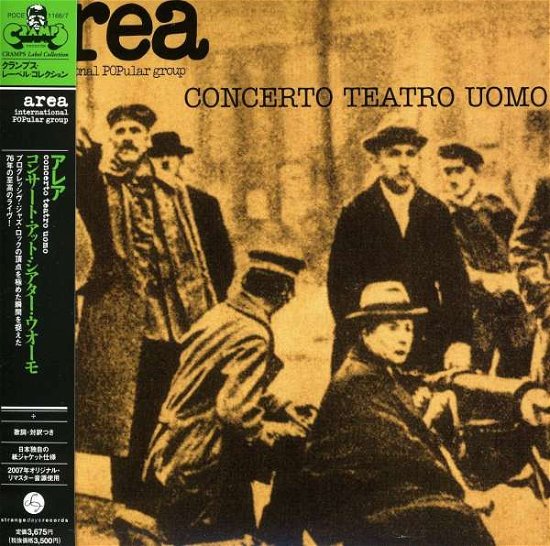 Cover for Area · Concert Teatro Uomo (CD) [Remastered edition] (2007)