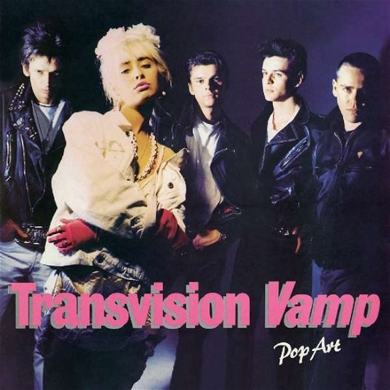 Cover for Transvision Vamp · Pop Art (LP) [Coloured edition] (2019)