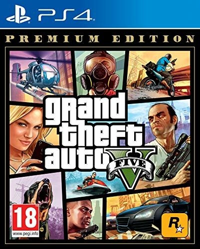 Cover for Ps4 · Ps4 - Grand Theft Auto V - Premium Edition - Es (ps4) (Legetøj)