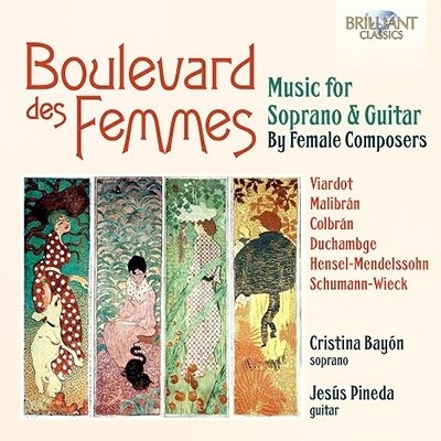Boulevard Des Femmes - Bayon, Cristina / Jesus Pineda - Muziek - BRILLIANT CLASSICS - 5028421967295 - 3 februari 2023