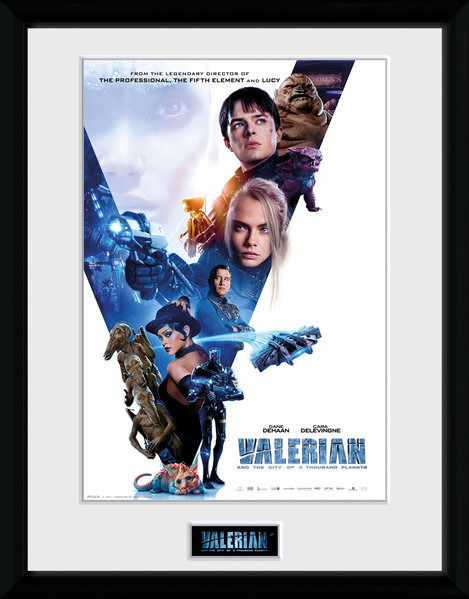 Valerian: Compilation 1 Sheet (Stampa In Cornice 30x40 Cm) - Valerian - Merchandise -  - 5028486388295 - February 7, 2019