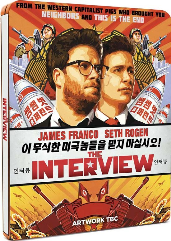 The Interview Limited Edition Steelbook - Movie - Filme - Sony Pictures - 5050629638295 - 8. Juni 2015