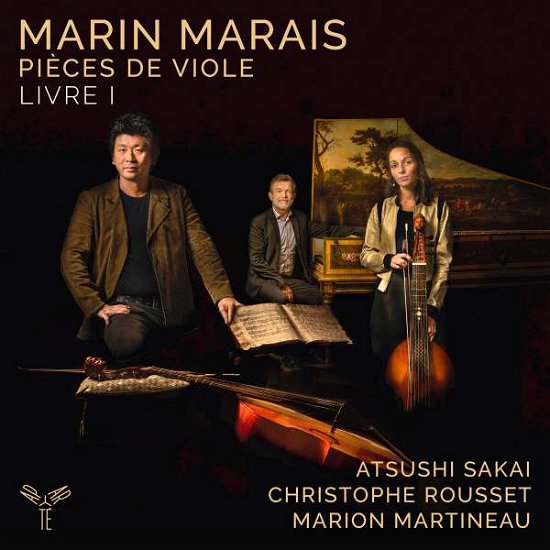 Cover for Sakai, Atsushi / M. Martineau / C. Rousset · Marais Pieces De Viole Livre I (CD) (2021)