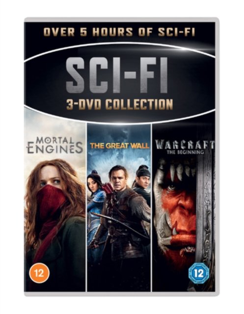 Cover for Sci-fi 3-dvd Collection · Mortal Engines / The Great Wall / Warcraft (DVD) (2020)
