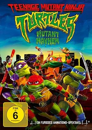 Cover for Keine Informationen · Teenage Mutant Ninja Turtles: Mutant Mayhem (DVD) (2023)