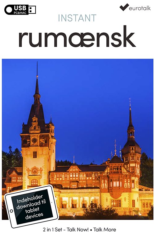 Cover for EuroTalk · Instant: Rumænsk begynder- og parlørkursus USB &amp; download (CD-ROM) (2016)