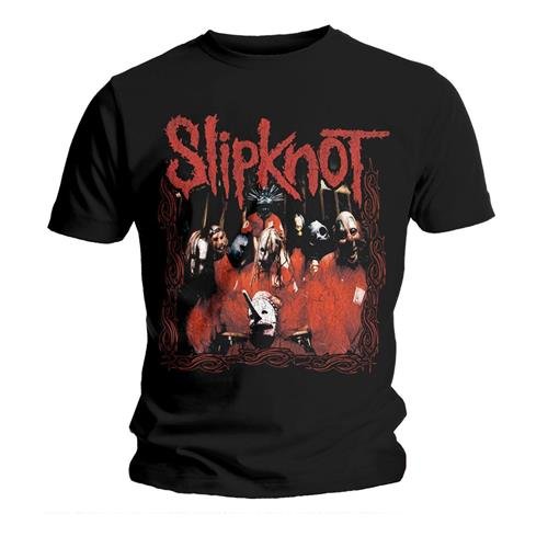 Slipknot Unisex T-Shirt: Band Frame - Slipknot - Koopwaar -  - 5056170693295 - 