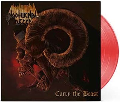 Cover for Nocturnal Breed · Carry the Beast (Transparent Red Vinyl) (LP) (2023)
