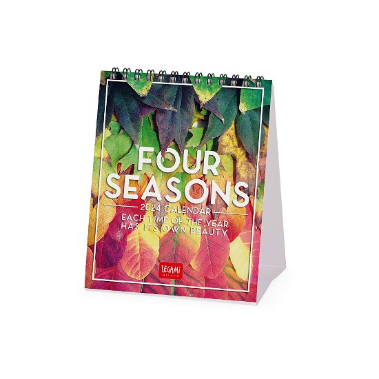 Cover for Legami · Desk Calendars - 2024 Desk Calendar - 4 Seasons - 12x14.5 - Nature (Paperback Bog) (2023)