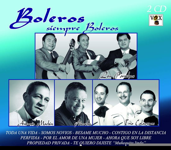 Cover for Various Artists · Boleros Siempre Boleros (CD) (2020)