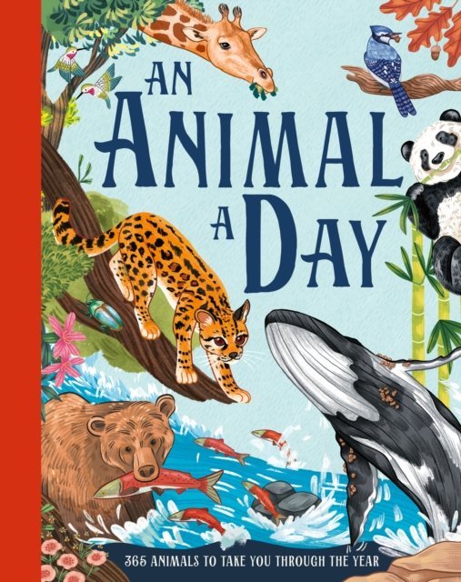 Cover for Miranda Smith · An Animal a Day (Innbunden bok) (2023)