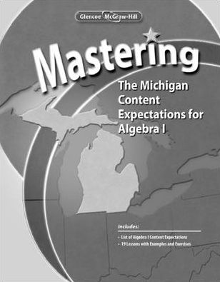 Cover for Mcgraw-hill · Mastering the Michigan Content Expectations for Algebra 1 Workbook (Paperback Book) (2007)