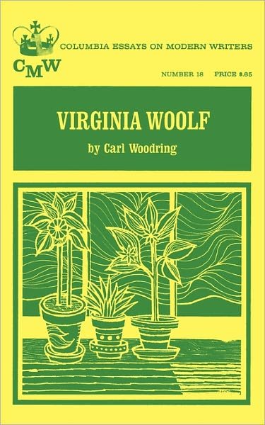 Cover for Carl R. Woodring · Virginia Woolf (Paperback Book) (1966)