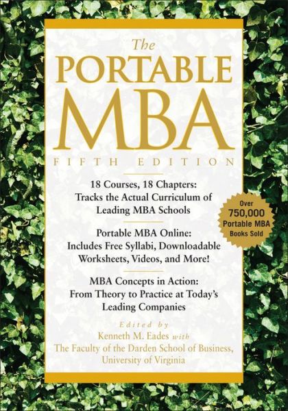 Cover for Kenneth M. Eades · The Portable MBA - The Portable MBA Series (Hardcover Book) (2010)
