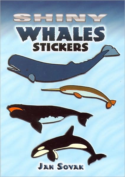 Cover for Jan Sovak · Shiny Whales Stickers - Dover Little Activity Books Stickers (Paperback Book) (2007)