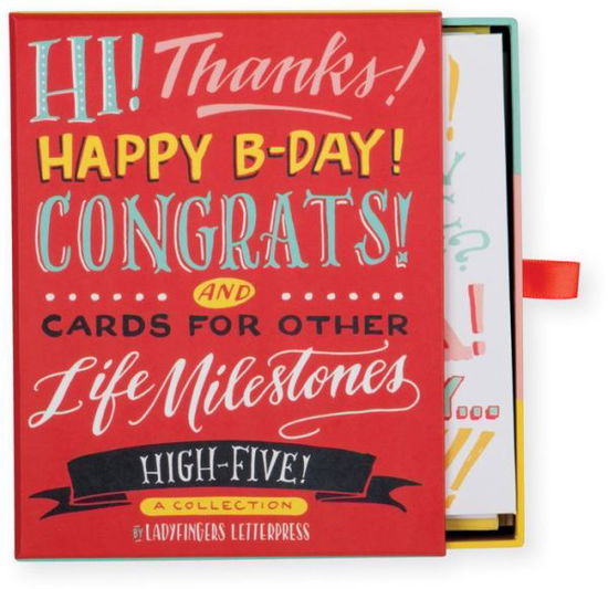 Cover for Ladyfingers Letterpress · Ladyfingers Letterpress High Five Greeting Assortment (Trykksaker) (2016)