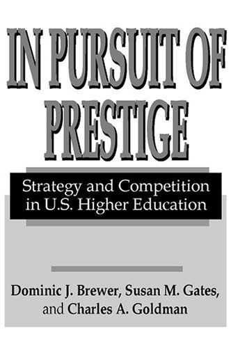 Cover for Thomas Robbins · In Pursuit of Prestige (Paperback Book) (2004)