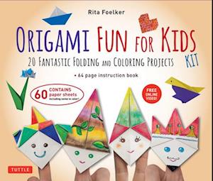 Cover for Rita Foelker · Origami Fun for Kids Kit: Make Colorful and Easy Origami Animals: Kit Includes Origami Book, 98 Papers and 21 Original Projects - Tuttle Specials (N/A) (2025)