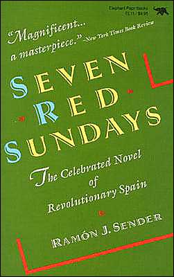 Cover for Ramon J. Sender · Seven Red Sundays (Paperback Book) (1990)