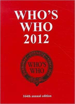 Cover for A &amp; C Black Publishers Ltd · Who's Who 2012 - Who's Who (Hardcover bog) [164 Rev edition] (2011)