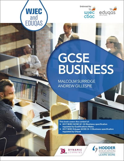 WJEC and Eduqas GCSE Business - Malcolm Surridge - Books - Hodder Education - 9781510405295 - August 25, 2017