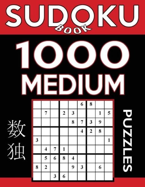 Cover for Sudoku Book · Sudoku Book 1,000 Medium Puzzles (Taschenbuch) (2017)