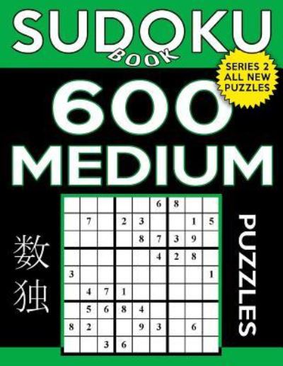 Cover for Sudoku Book · Sudoku Book 600 Medium Puzzles (Pocketbok) (2017)