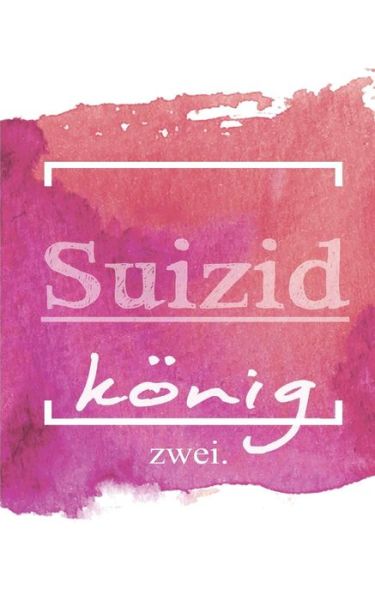 Cover for Anders Benson · Suizidk nig (Paperback Book) (2017)