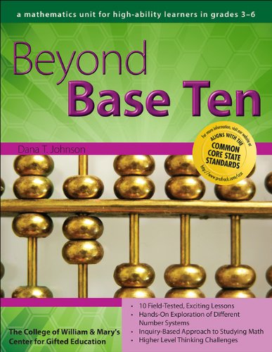 Cover for Dana T. Johnson · Beyond Base Ten: A Mathematics Unit for High-Ability Learners in Grades 3-6 (Paperback Book) (2008)