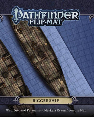 Pathfinder Flip-Mat: Bigger Ship - Jason A. Engle - Jeu de société - Paizo Publishing, LLC - 9781601259295 - 7 mars 2017